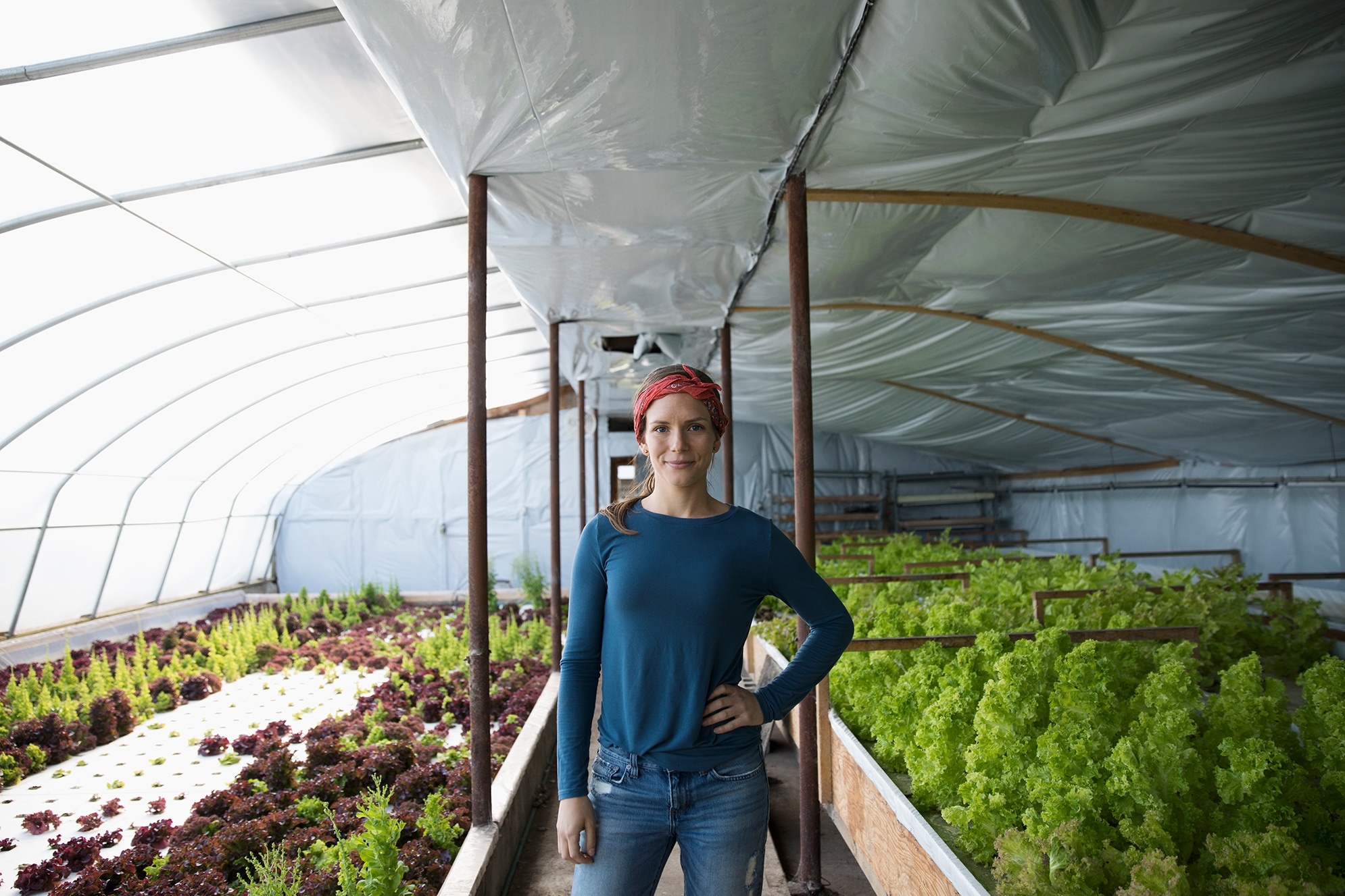 Flexible cover for primary producers